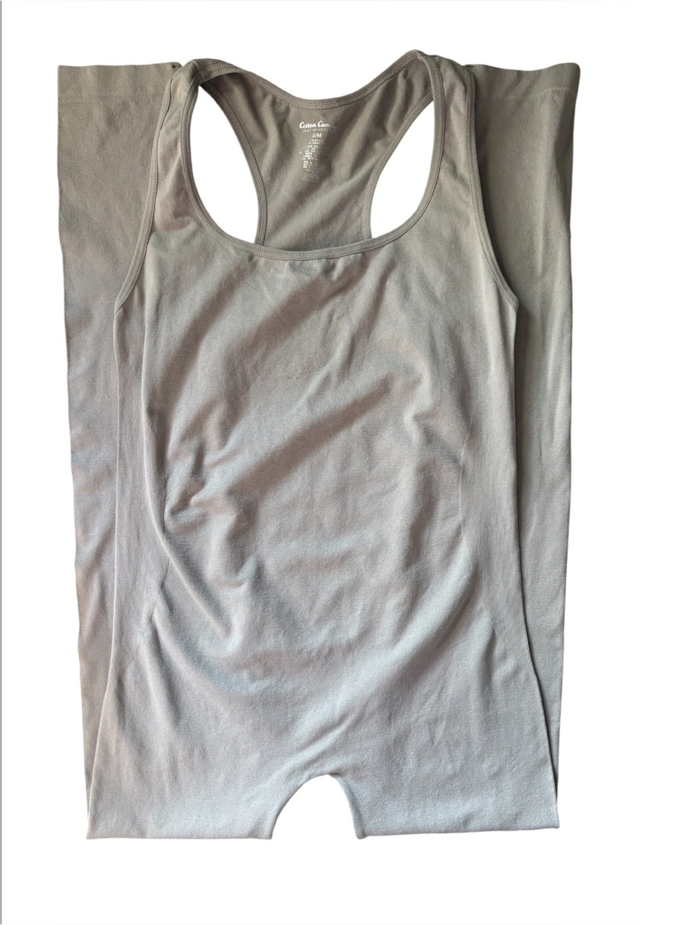 Gray Stretch One Piece Jumper